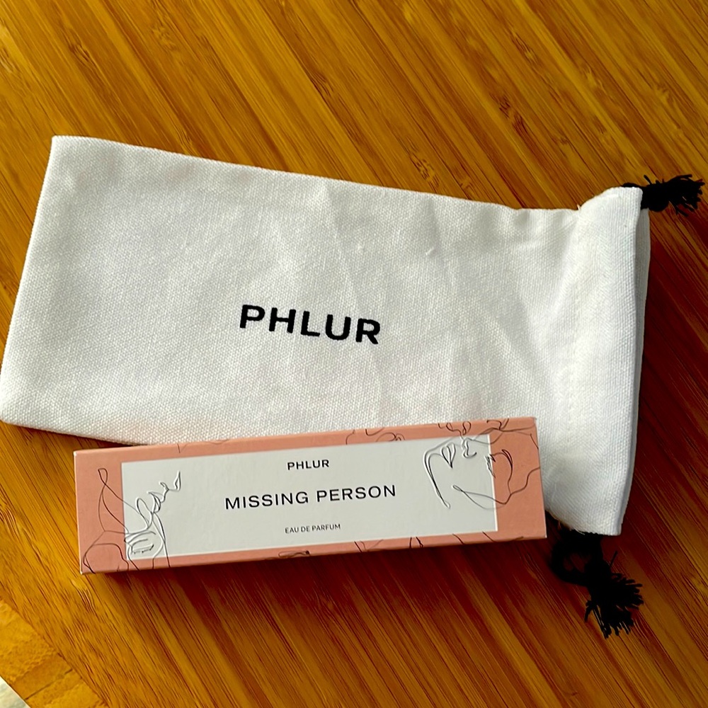 PHLUR Missing Person Eau De Parfum Travel Spray brand new in box